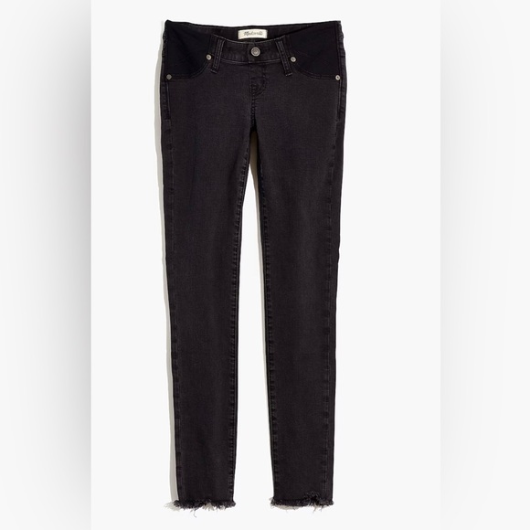 Madewell Maternity Side-Panel Skinny Jeans in Berkeley Wash: Adjustable Edition - Picture 2 of 3